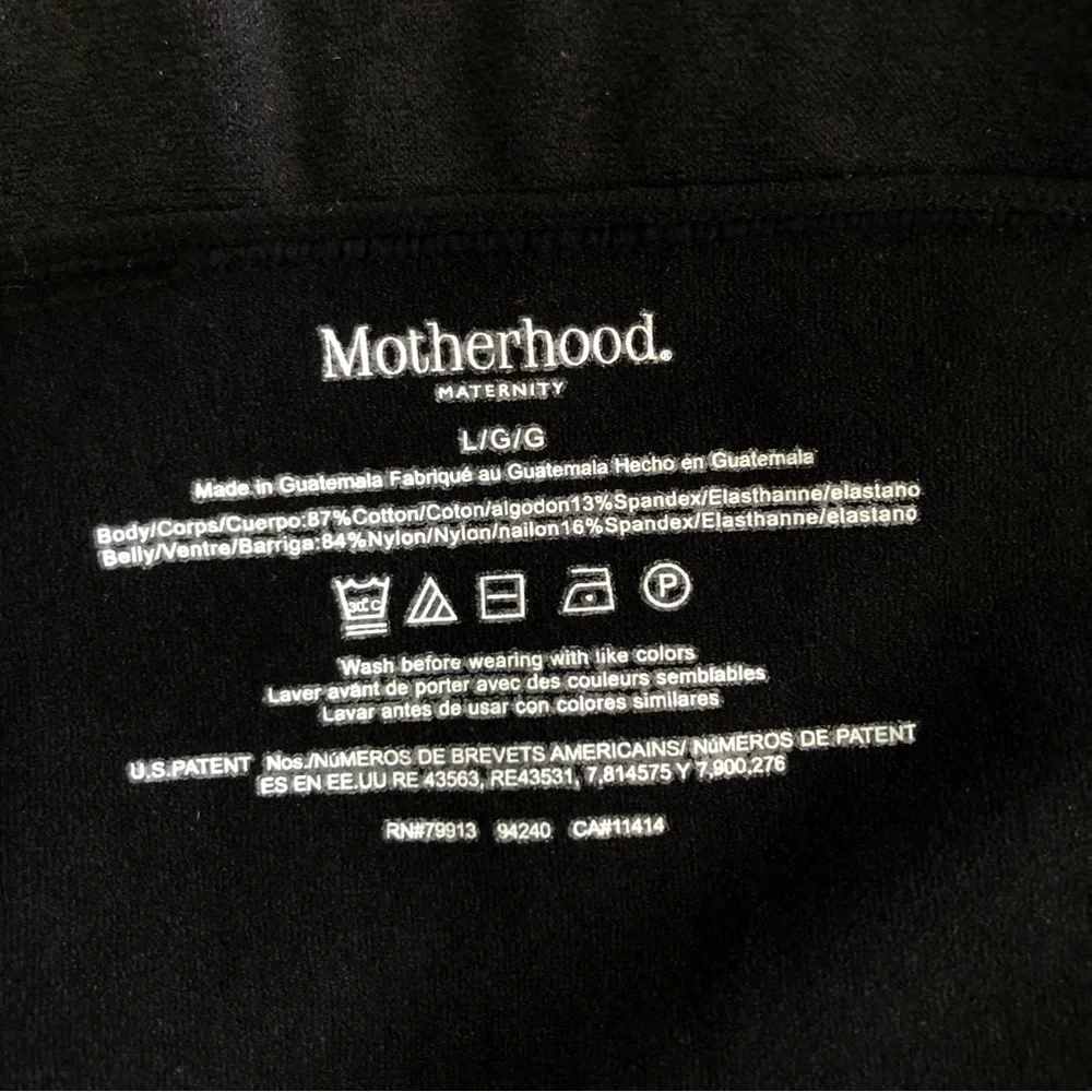 Motherhood Maternity essential stretch secret fit belly maternity crop leggings - Picture 7 of 10